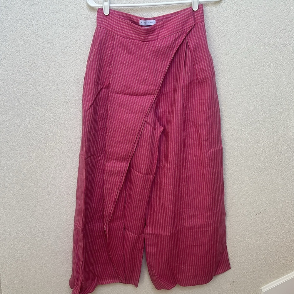 Sandra Weil Vogue runway 100% Lenin size 4 for top and trousers - Picture 11 of 16